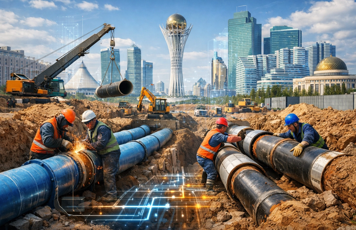 Астана, жылу, су арнасы, цифрландыру, ұлттық жоба, жаңғырту, - МЭКС