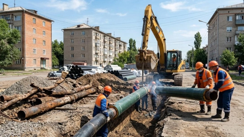 Павлодар облысының ескірген коммуналдық желілерін жаңартуға 13,6 млрд теңге бөлінеді