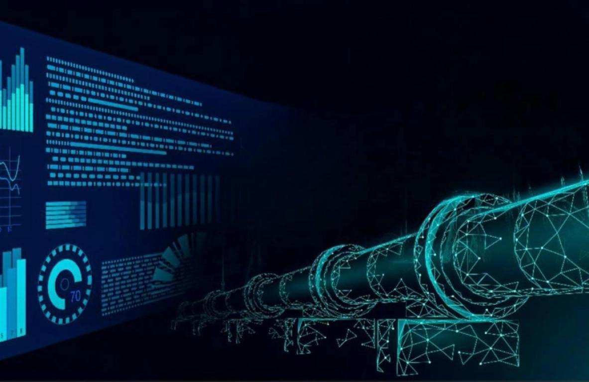 фотка панели управления и на переднем плане оцифрованная труба - МЭКС