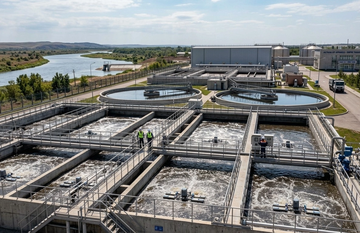 МЭКС, канализация, очистные сооружения, Комитет по делам строительства - МЭКС