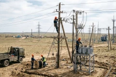 В Атырауской области обновят 393 км электросетей