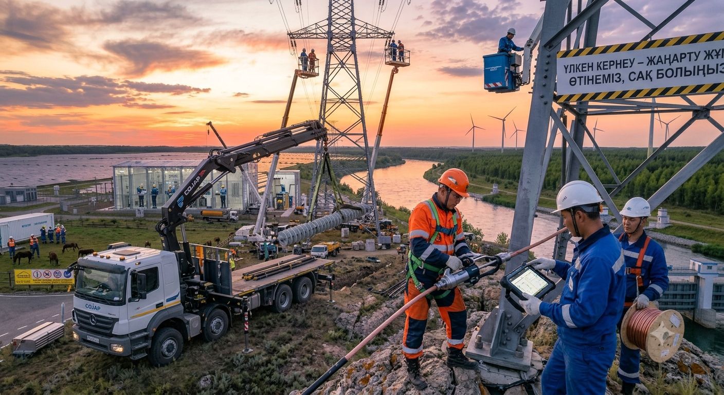 Павлодар облысында әбден тозған 9 электр желісі жобасы жаңартылады