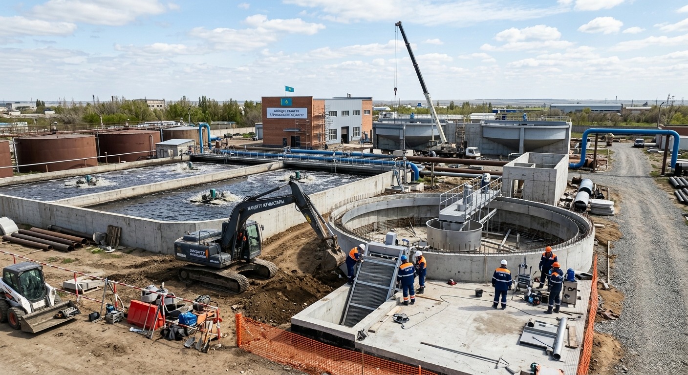В Казахстане модернизируют 45 очистных сооружений стоимостью более 800 млрд тенге